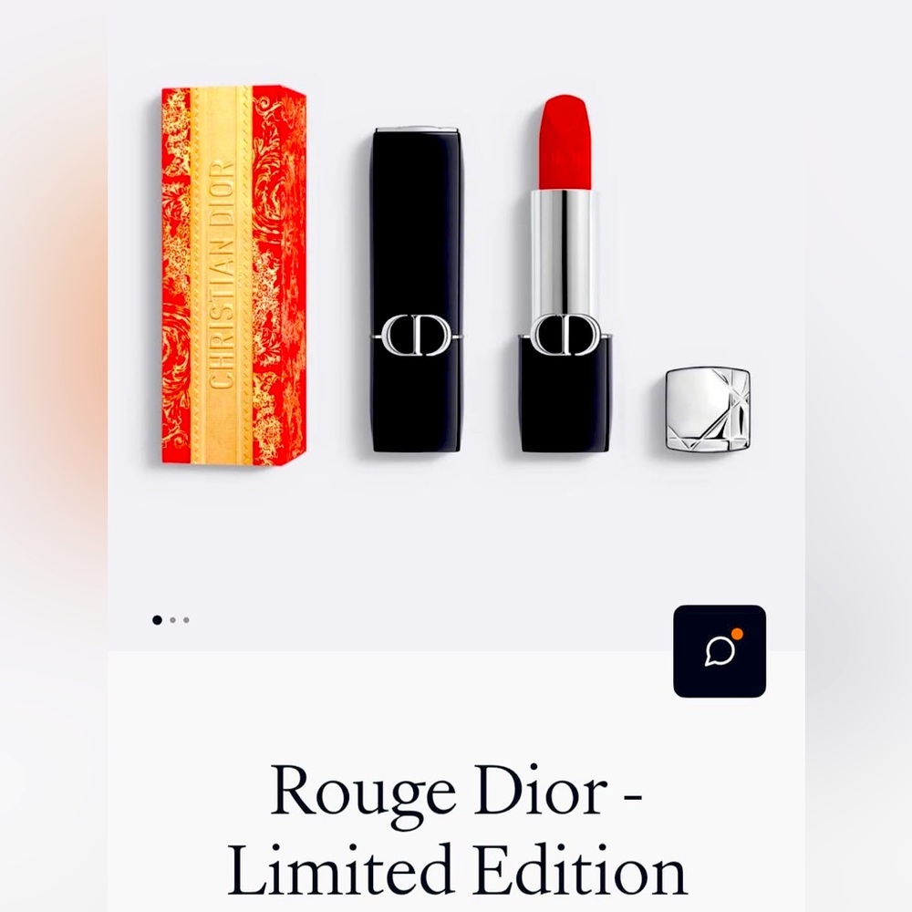 DIOR LIPSTICK ROUGE DIOR LIMITED EDITION CASE